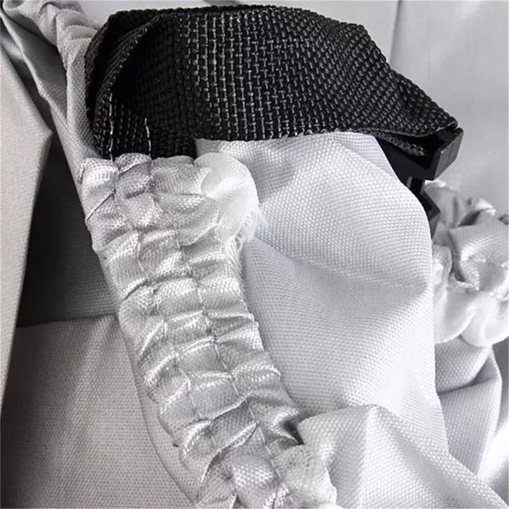 Silver Waterproof Cart Storage Cover 4 Passengers For Golf Yamaha EZ Go Club Car