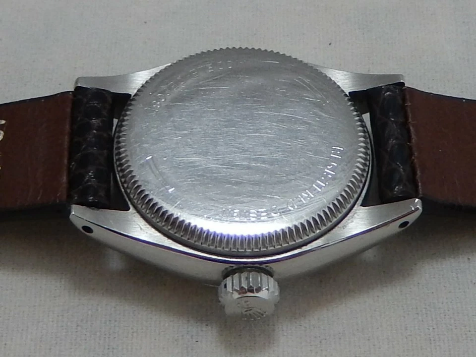 Rolex Oyster Perpetual Ladies ss Orig HOBNAIL DIAL, ULTIMATE SURVIVOR WATCH 1954 - Image 4 of 4