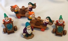 5 McDonald's Happy Meal Toy Dwarf From Snow White Set 1992 Replacement pieces
