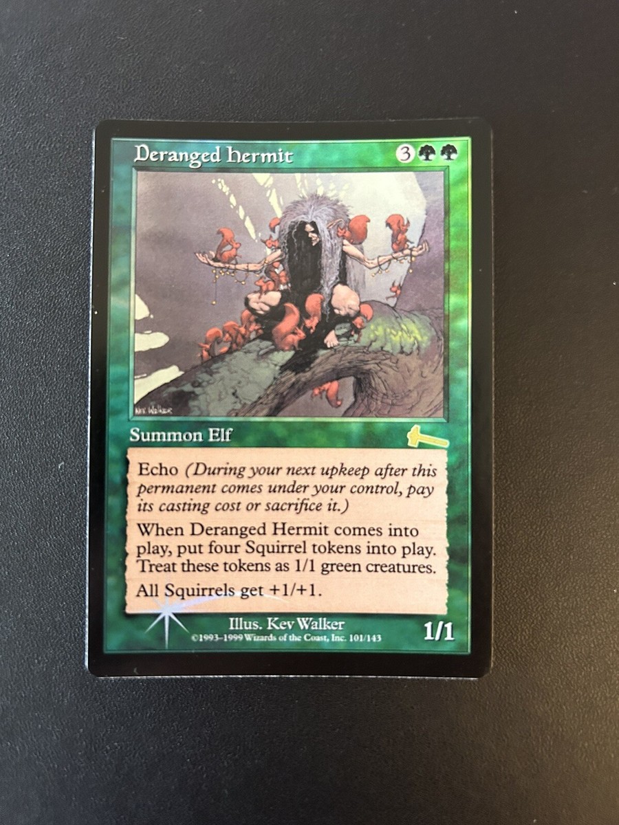 FOIL Deranged Hermit | MtG Magic Urza's Legacy | English FOIL Deranged Hermit | MtG Magic Urza's Legacy | English