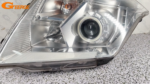For Cadillac SRX 2010 2011 - 2016 Ultra Bright COB Led Angel Eyes Halo Rings - Video 1 of 1