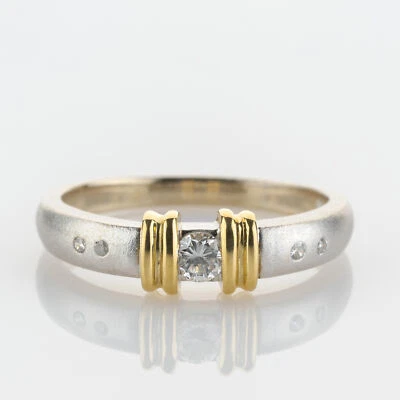 Ring aus 750er Weißgold mit Brillanten - Bild 1 von 4