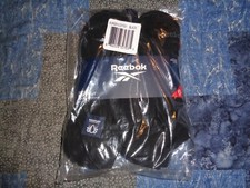 Reebok Men's Performance Low Cut Ankle Socks Black 6-Pack Size Large 6-12.5