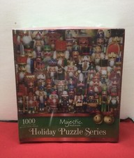 Springbok Majestic Holiday 1000 Piece Puzzle Nutcrackers - Sealed