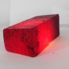 333 Ct Natural RED Ruby HUGE ROUGH Earth Mined CERTIFIED Loose Gemstone