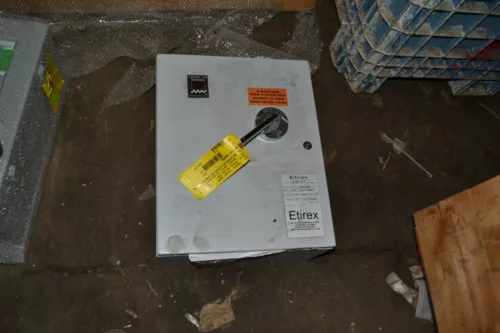 Chromalox ETIREX 4468 30210 H3296 480 V 3 Phase  Control Panel