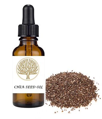EkoFace reines 100 % natürliches natives Trägeröl für Chiasamen für Aromatherapie-Mischungen