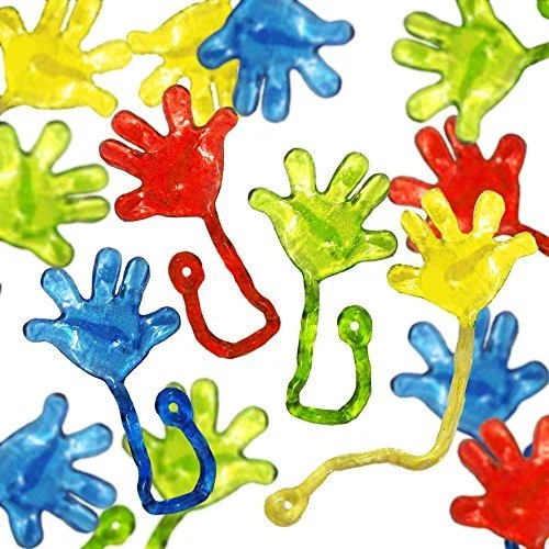 500pcs Glitter Sticky Hands Bright Colors Kids Party Favors ArcadeToys  Prizes