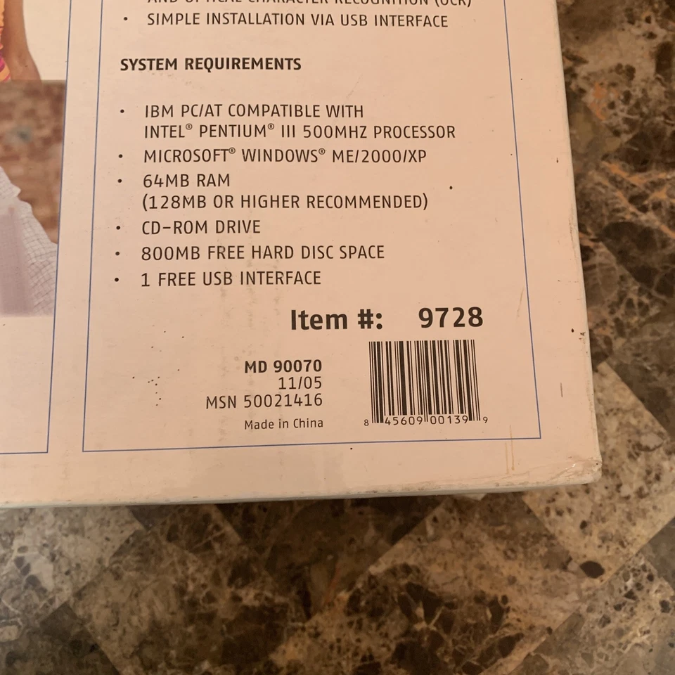 Medion USB Color Flatbed Scanner Optical Res 4800 x 9600 DPI Single Pass - Image 4 of 4