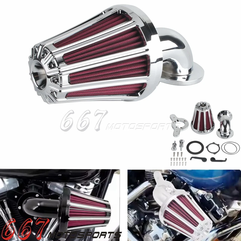 Air Filter For Harley Dyna 2000-2017 Electra Glide Road Glide Street Glide 00-07 - Image 2 of 4