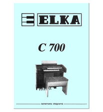ELKA C-700 Service Manual repair Schematic Diagrams Schematic Schematic C700