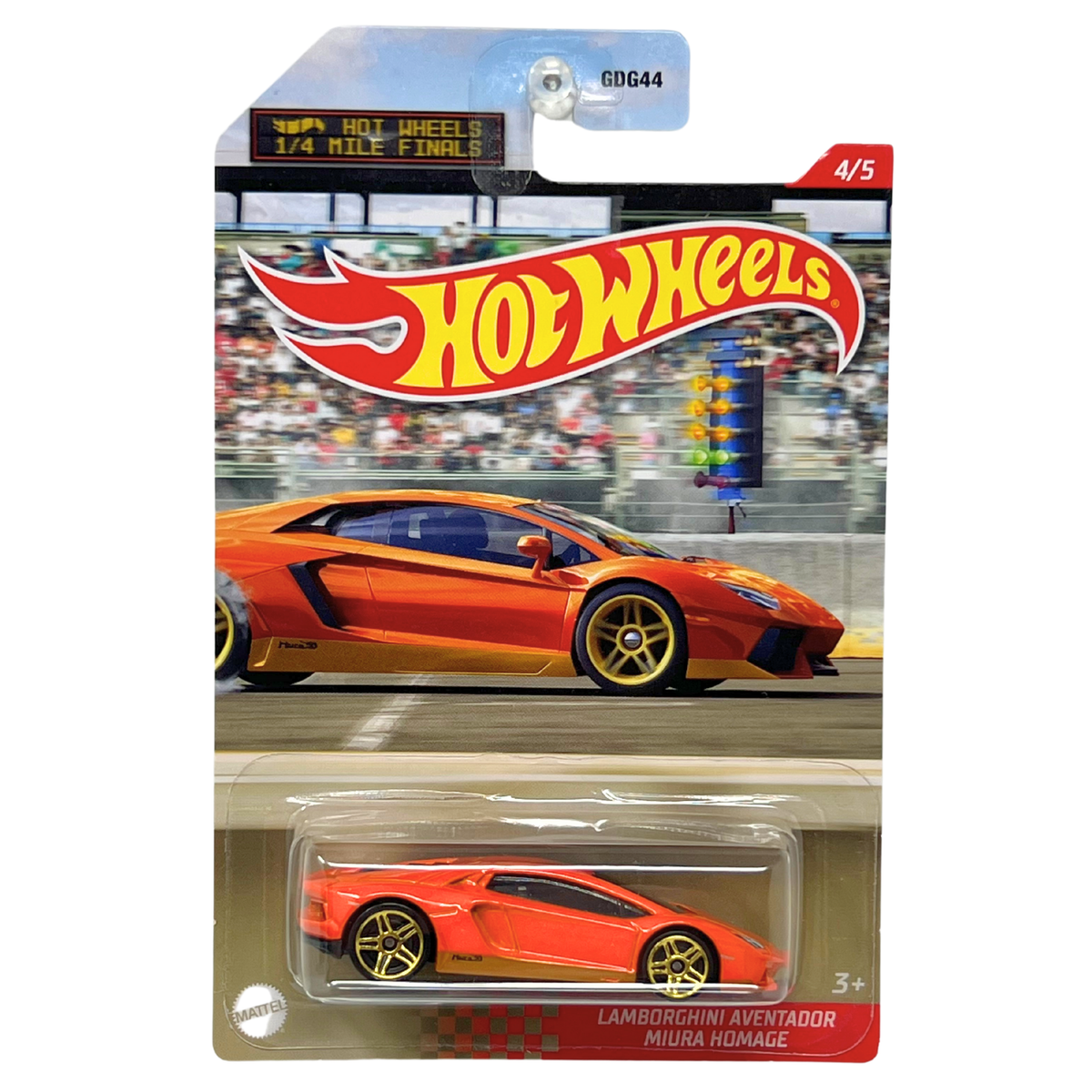 Hot Wheels Quarter Mile Finals Lamborghini Aventador Miura Homage