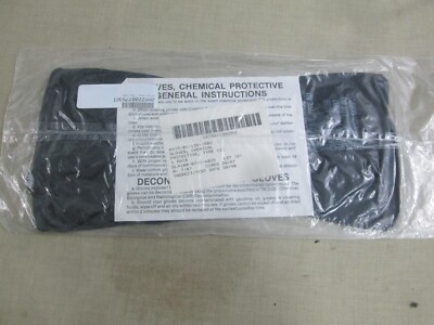 Unissued in Package USGI NBC Chemical Protective Glove Set