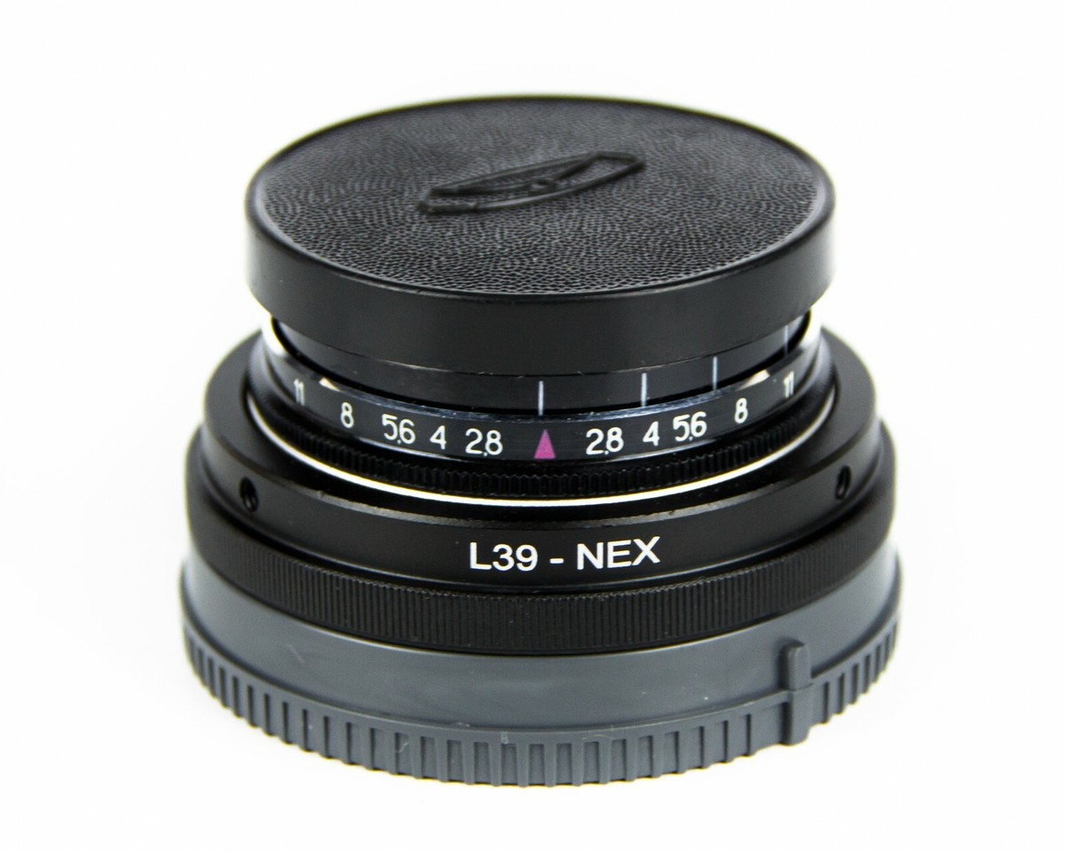 ✅Soviet macro INDUSTAR 69 lens (2,8/28) Mount M39 Sony Nex E-mount