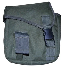 OD Green Tactical MOLLE 2 QT Canteen Cover Hydration Utility Pouch Add On Gear
