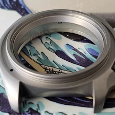 Chapter Ring SKX007 Plain / Sand Blasted SEIKO MOD SKX SKX007 SKX009 SRPD