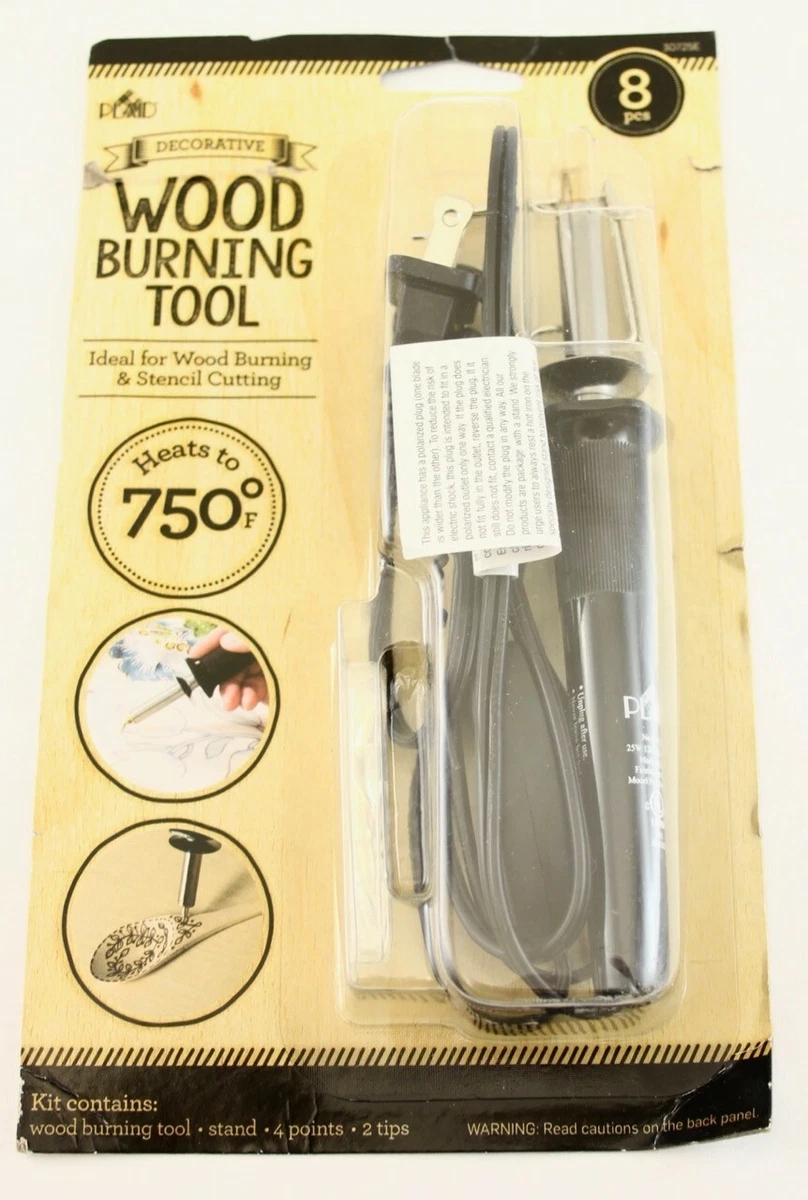 Plaid Enterprises 2-in-1 Wood Burning - Stencil Cutter Tool / New Sealed |  eBay