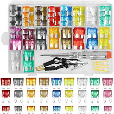 306PCS Car Fuse Assortment Kit, Mixed Vehicle Blade Fuses, Standard  Mini  Low