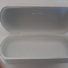 Oakley Sunglasses Eyeglasses White Clam Shell Logo Hard Case ONLY Vintage