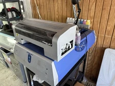 Omniprint Freejet 330TX Plus DTG Printer with Some Ink Extra Accessories. Used