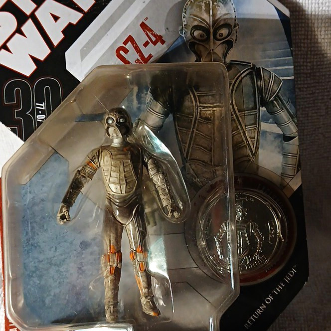Hasbro Star Wars C-3PO 30th Anniversary Collection ROTJ Figure w/ Coin 2007