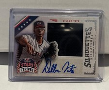 2015 Panini Stars and Stripes - Jumbo Swatch Silhouettes Dillon Tate #32 74/99