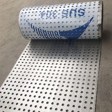 Bilaida Stainless Steel Perforated Sheet (SUS304), 0.01" Thickness, 8" Width,...
