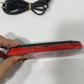 PSP-3000 Red & Black Sony PlayStation Portable Console Verified