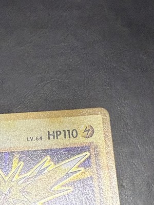 Pokemon Card TCG Zapdos 040/087 R CP6 20th Anniversary 1st ED