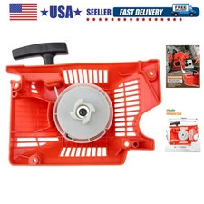 45cc 52cc 58cc Chainsaw Parts Single Recoil Pull Starter Assembly Chainsaw Sp...