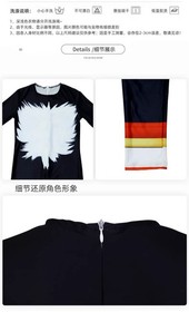 Sonic the Hedgehog Customes Full Set Jumpsuit Bodysuit Halloween Neutral Cosplay