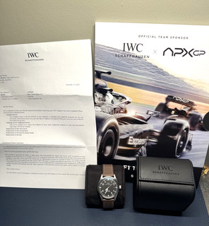 IWC Pilot’s Watch Mark XVI Black Dial 39mm IW325501 CPO Service Papers UNWORN