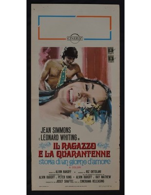 Plakat Die Junge und Die Vierzig Leonard Whiting Alvin Rakoff Jean Simmons
