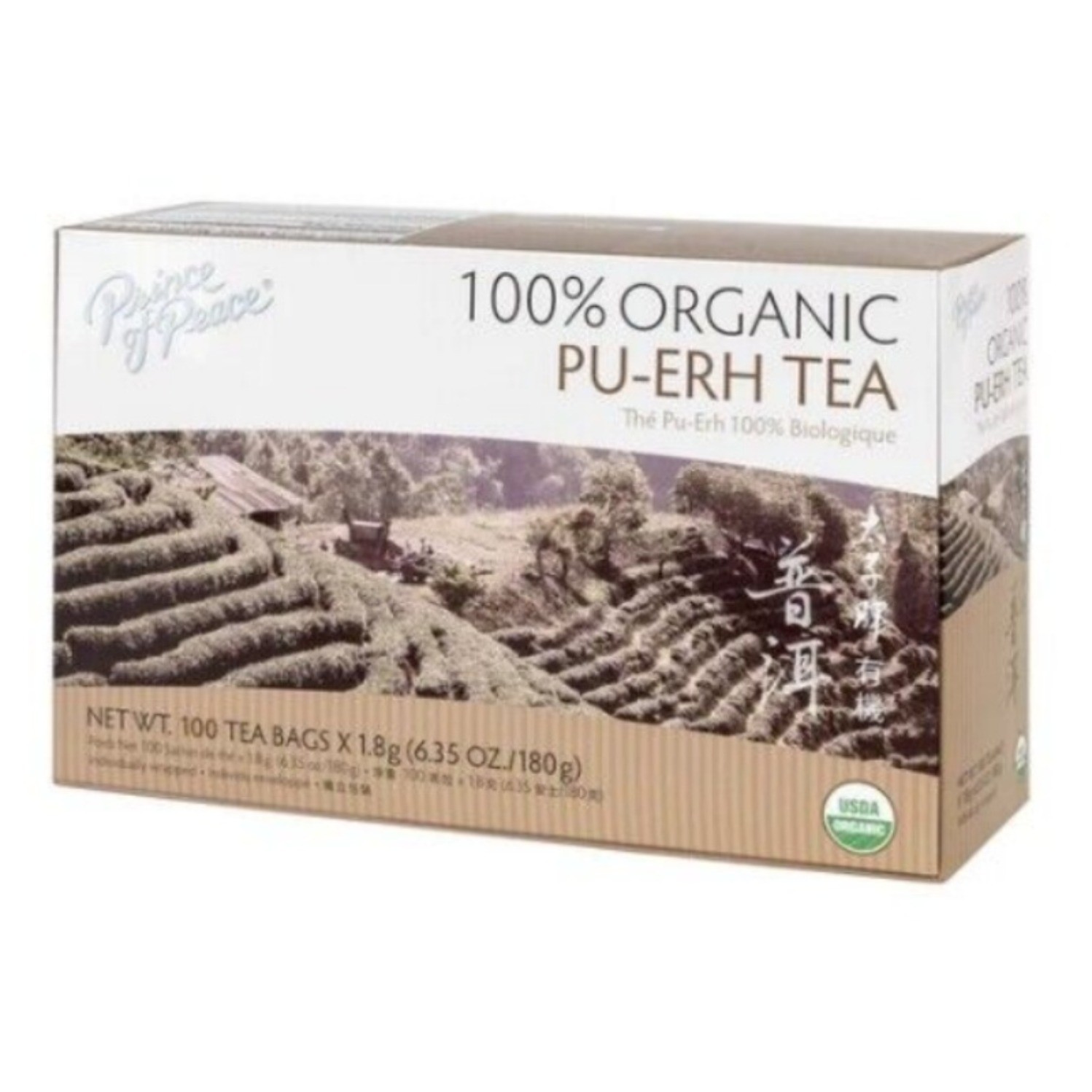 , 100 Tea Bags Each Box -prince Of Peace