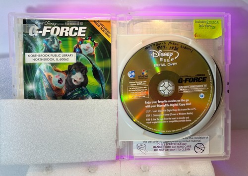 G-Force (DVD/Digi, 2009, Wide) W/ Case & Insert, Tested - Afbeelding 4 van 7