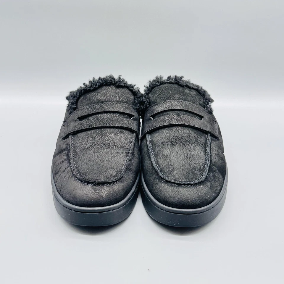 Vionic Zapatos Mujer 9 Negro Imitación Piel Uptown Mule Mocasín Sin Cordones Zuecos Zapatillas Foto 3 de 4