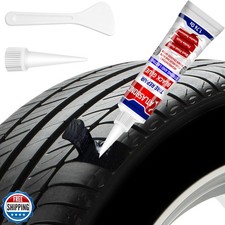 Tire Repair Glue, Professional Black Rubber Cement for Car, Motor