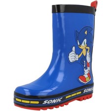 Sonic the Hedgehog Kids Wellies Cobalt Blue