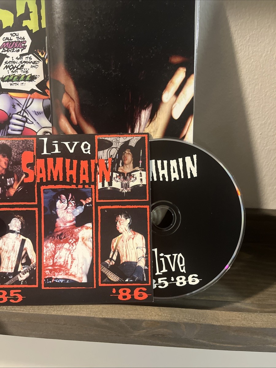SAMHAIN CD Box Set (Evillive 5 CD/comic/booklet/VHS box) DANZIG