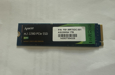 1TB Apacer Gen4 NVMe 2280mm M.2 PCle SSD AS2280Q4 FB1.MDT0D8.001