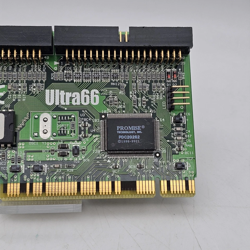 Promise 6001089 Ultra66 V1.12 ATA Dual Channel PCI IDE 2 Port Controller Card - Image 2 of 4