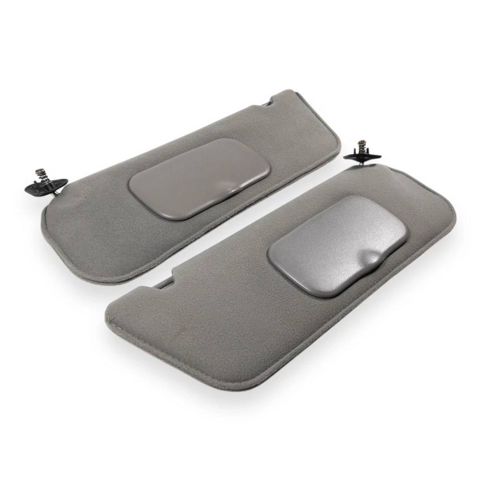 1989-2006 Ford Ranger Mazda B Series Driver & Passenger Side Sun Visor Pair - Image 2 of 4
