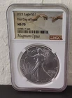 2023  American Eagle NGC MS70 First Day Issue
