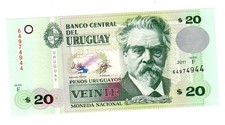 Uruguay Billet 50 PESOS URUGUAYOS 2011 P86 UNC NEW