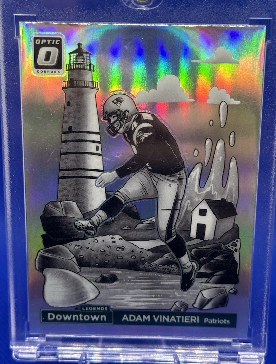 Panini 2024 Donruss Optic Adam Vinatieri Patriots Downtown Legends Prizm #9