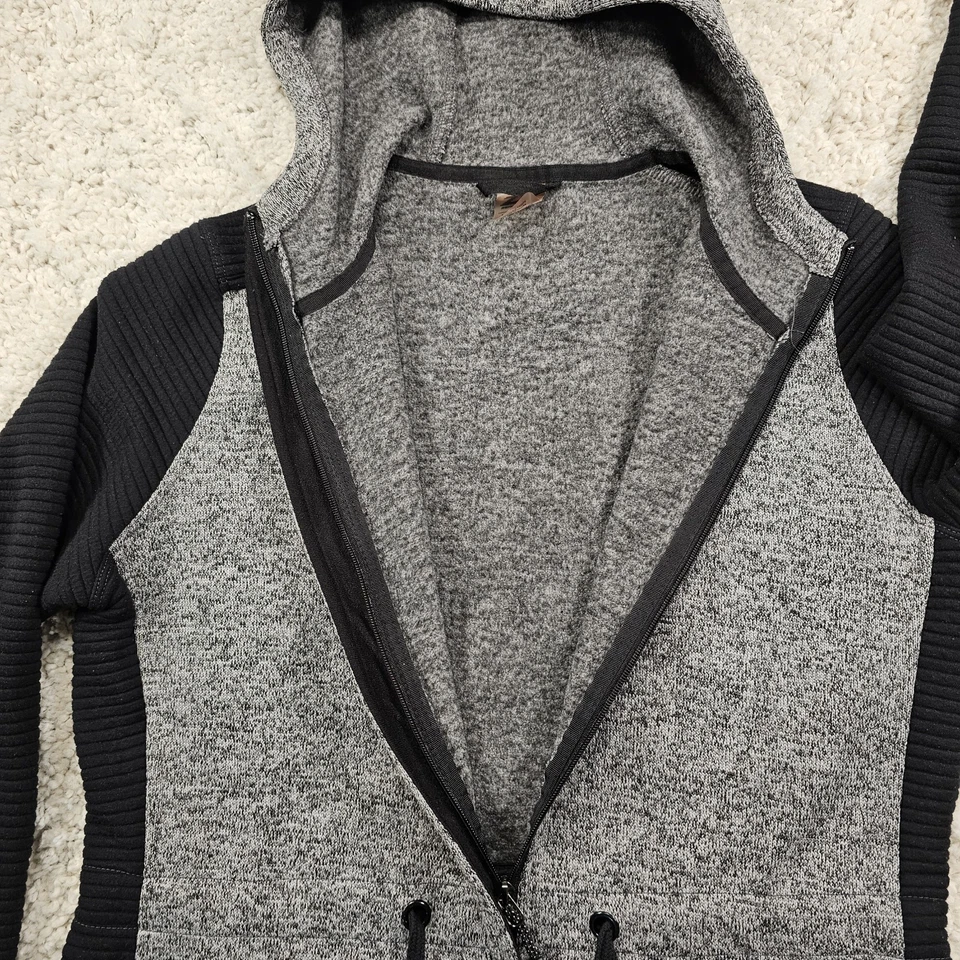 Zeroxposur Womens Hoodie Full Zip Pockets Drawstring Adjustable Waist Size XXL - Image 3 of 4