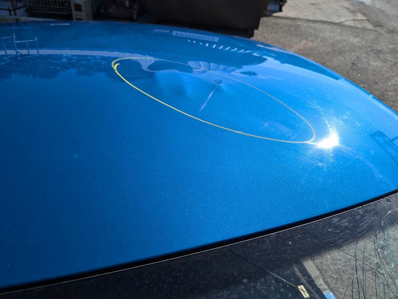 2018 Audi R8 Coupe OEM Roof Panel Hardtop Complete Top Cut To Spec Blue 4k Mi