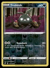 Trubbish 117/192 Common Rebel Clash Pokemon Reverse Holo NM/M