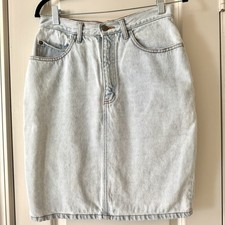Vintage 90s Gitano Denim Jean Skirt 11-12 Retro Hippie Festival Western Preppy