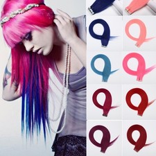 20"/24" Tape in Hair Extensions Real Human Hair Invisible Tape In Hair Seamless